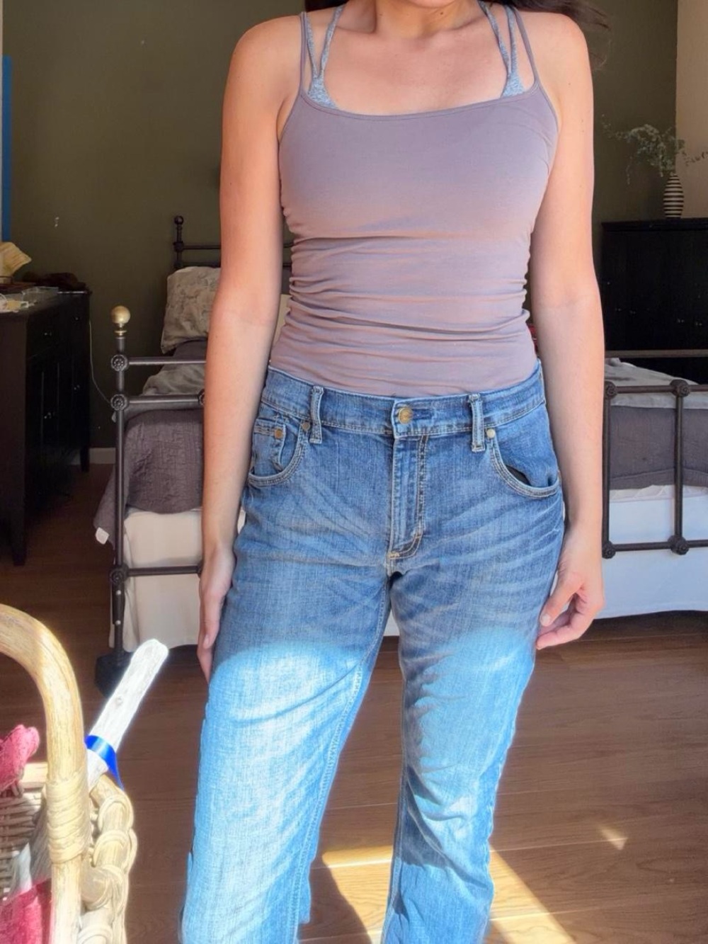 Classic High-Rise Straight Women’s Jeans in Blue